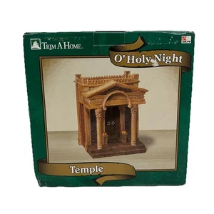 Trim A Home O'Holy Night Temple Nativity Building Christmas Village - Picture 1 of 7