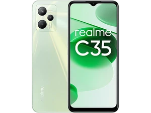 Móvil - realme C35, Glowing Verde, 128 GB, 4 GB RAM, 6.6" FHD+, Unisoc T616, 500 - Imagen 1 de 4
