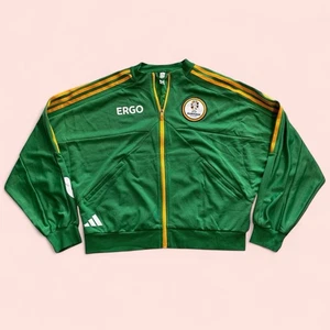 Adidas UEFA EURO 2024 Volunteer Jacket Size XL 42-44 Full Zip Cotton Polyester - Picture 1 of 9
