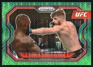 2021 Panini Prizm UFC Prizms Green Pulsar #138 Edmen Shahbazyan /25 - Picture 1 of 2
