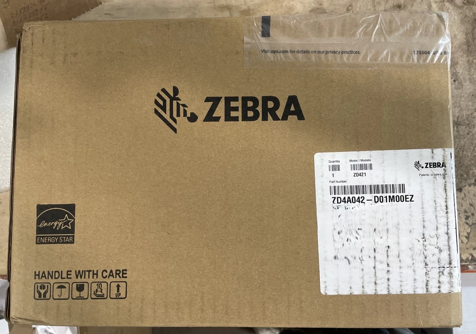 Zebra ZD421 Direct Thermal 4" Barcode Label Printer (ZD4A042-D01M00EZ)