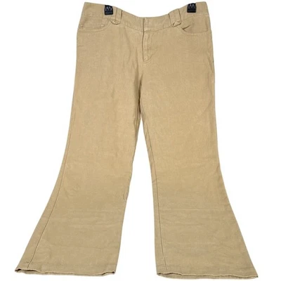 Pantalones de cáñamo para mujer Patagonia talla 8 caqui informales viajes al aire libre ecológicos Foto 1 de 4