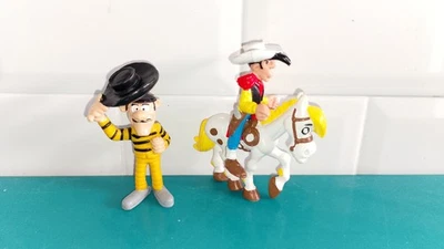 2610254 lot 3 Figurines schleich lucky luke dalton et jolly jumper - Photo 1/2