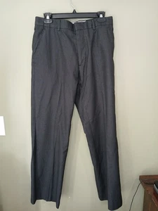 Men's Banana Republic 30 X 32 Gray Pin Stripes Dress Pants Pockets Workwear - Picture 1 of 8