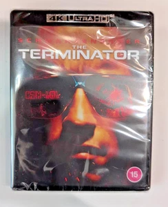 4K UHD BLU-RAY THE TERMINATOR WITH SLEEVE BRAND NEW SEALED UK STOCK - Imagen 1 de 2