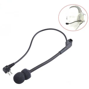 Neu 2 Pin Z Taktisches Mikrofon Mikro für Comtac II H50 Rauschunterdrückung Headset - Bild 1 von 5