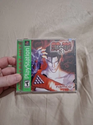 Tekken 3 Greatest Hits Sealed (Sony PlayStation 1 PS1, 1998) Hangtab - Image 1 of 4