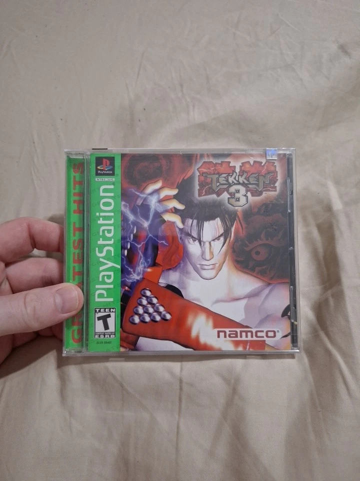 Tekken 3 Greatest Hits Sealed (Sony PlayStation 1 PS1, 1998) Hangtab - Image 1 of 4