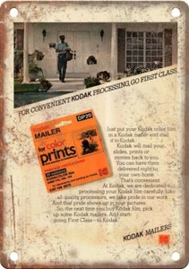 Vintage Kodak Film Camera Ad Retro Look Reproduction Metal Sign C34 - Picture 1 of 2