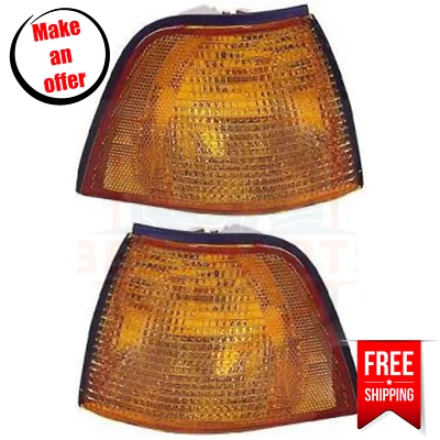 Corner Light Set of 2 Left & Right for 1995-1999 BMW 318ti Base 2-Door Hatchback - Изображение 1 из 4