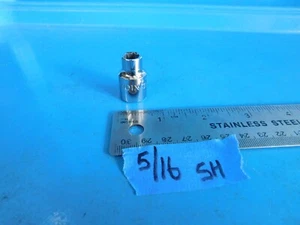 NEW ,MAC TOOLS " 5/16 IN. " 3/8 IN. DR. SHORT 6 POINT SOCKET, PART #X106R - Picture 1 of 4