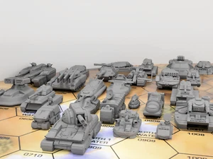 Battletech Miniatures - Build an Vehicles/Tanks/Conventional Lance - Picture 1 of 1