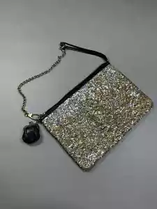 Dolce&Gabbana two side sequins & leopard print bag - Picture 1 of 9