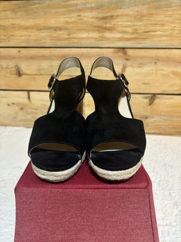 LifeStride женщин Tyra микро замши лодыжки ремень на танкетке каблуки туфли 9 М памяти пены - Изображение 1 из 4