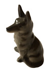 Vintage German Shepherd Dog Ceramic Porcelain Figurine Made In Germany 5" Tall