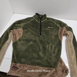 Cabela's Stand Hunter Thermal Zone Pullover Polartec Base Layer Mens L Heavy Wt - Afbeelding 1 van 7