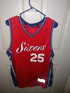 NEW WITH TAGS PHILADELPHIA 76ERS NBA FANATICS FASTBREACK #25 BEN SIMMONS JERSEY - Picture 1 of 10