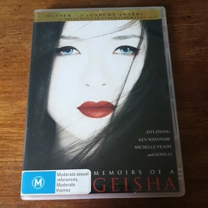 Memoirs of a Geisha DVD R4 Like New! FREE POST - Picture 1 of 3