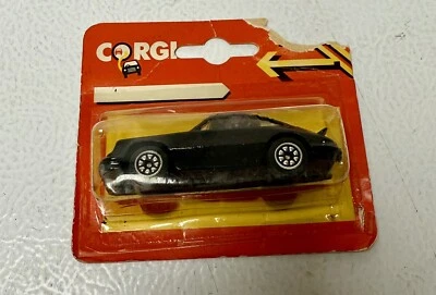 Vintage corgi porsche carrera Black 1278081 Rare in package sealed - Image 1 of 4
