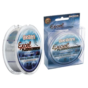Lenza da pesca Akami Excel Fluorocarbon - 50 mt - Carico filo 5,10 kg - 0,235 mm - Foto 1 di 1