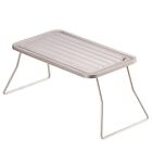 Foldable Table Titanium 270 * 122 * 117mm Easy To Carry Ribbed Plate Design