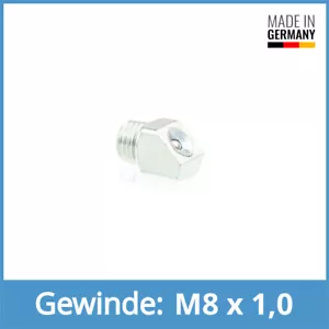 DIN 3405 D2 M8 x 1,0 Stahl verzinkt Trichterschmiernippel Schmiernippel - Picture 1 of 1