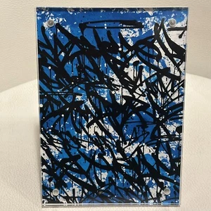 Bisco Smith Waves Mini Print (Blue) | Framed Show Card | Free Ship - Picture 1 of 2