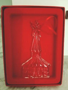 Gorham Kristall Peace Ornament - Bild 1 von 2