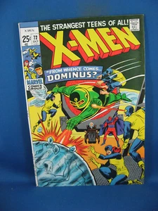 UNCANNY X MEN 72 EN ESTADO BASTANTE BUENO+ MARVEL 1971 - Imagen 1 de 2