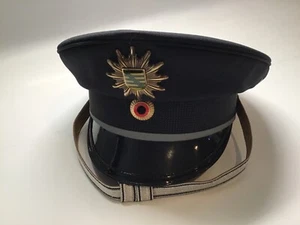 ORIGINAL GERMAN POLICE OFFICER CAP - COLOR NAVY BLUE - 2009 ISSUE - Picture 1 of 5