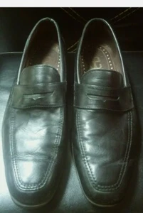 Allen Edmonds Men's Dress Shoes Loafers Georgetown Size 9.5 D Color Black   - Picture 1 of 4