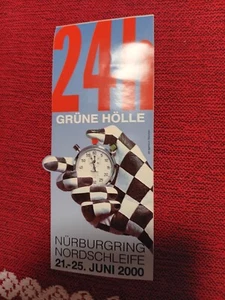 Original Sticker Aufkleber 2000 24h Rennen Nürburgring grüne Höllerar - Bild 1 von 2