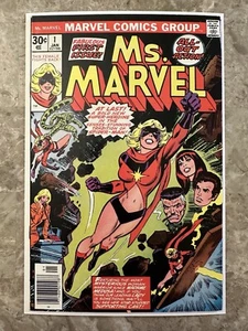 Ms. Marvel #1 VF+ (1977 Marvel Comics) - Picture 1 of 23