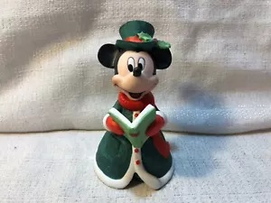 Walt Disney Topolino & Co Topolino Caroller Bell Statuina di Natale 653128 - Foto 1 di 6