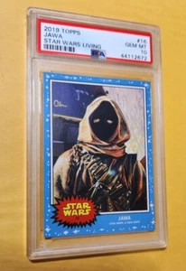 2019 Topps Star Wars Living Set #16 Jawa PSA 10 Gem Mint SP Card - Picture 1 of 2