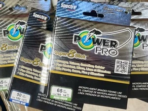 Power Pro Super8Slick EBT 8 Strand Spectra Braided Line 150 YDS - 30LB 50LB 65LB - Picture 1 of 20