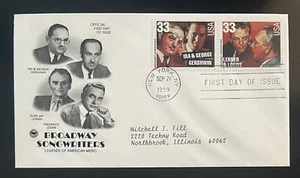 U.S-1999-BROADWAY SONGWRITERS-LEGENDS OF AMERICAN MUSIC-FDI-J1802 - Picture 1 of 2