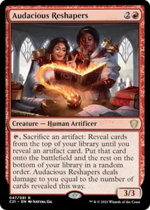 Audacious Reshapers Strixhaven Commander NM Red Rare MAGIC MTG CARD ABUGames - Picture 1 of 1