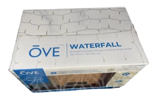 Brand New OVE, Waterfall Curtain String Lights 1200 LED Bulbs w Remote Control - Picture 1 of 8