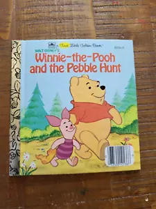 1982 Ein erstes kleines goldenes Buch Winnie-the-Pooh und die Kieseljagd Walt Disney - Bild 1 von 4
