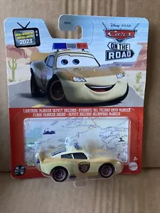 DISNEY CARS DIECAST - Lightning McQueen As Deputy Hazzard￼- Combined Postage - Picture 1 of 2