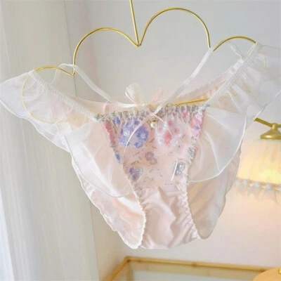 Sweet Girls Cute Underwear Panties Briefs Japanese Princess Lolita Underpants ho - Image 1 of 4