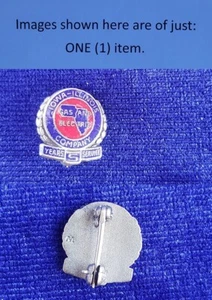 Vintage Sterling Silver Iowa Illinois Gas & Electric Company Enamel Pin 25cf26 - Picture 1 of 1
