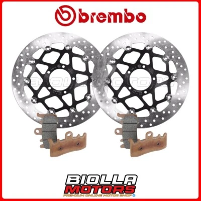 KIT PASTIGLIE + DISCHI BREMBO DUCATI HYPERSTRADA 821 2014 ANTERIORE [95 - Flotta - Imagem 1 de 4
