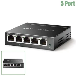 5-Port 10/100/1000Mbps LAN Ethernet Network Gigabit Desktop Switch PC Laptop - Picture 1 of 2