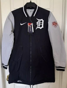 Giacca Nike Uomo Medium Detroit Tigers Autentica Collezione Dugout Player Emessa - Foto 1 di 13