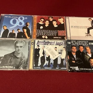 90’s Boy Band Cd Lot 98 Degrees, Backstreet Boys, Nsync, Justin Timberlake - Picture 1 of 1
