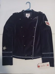 Annie Collection By Renee Ehrlich Kalfus Military Jacket Velvet XL 14-16 NEW!... - Picture 1 of 4