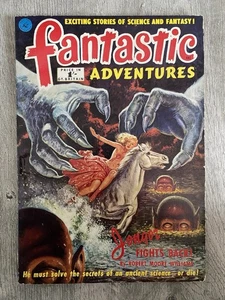 FANTASTIC ADVENTURES No.23 Vintage 1950s Sci Fi Magazine British Edition - Picture 1 of 4