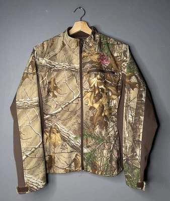 Women’s Size Medium - Realtree Jacket Brown Camo Real Tree Hunting Coat - Image 1 of 4